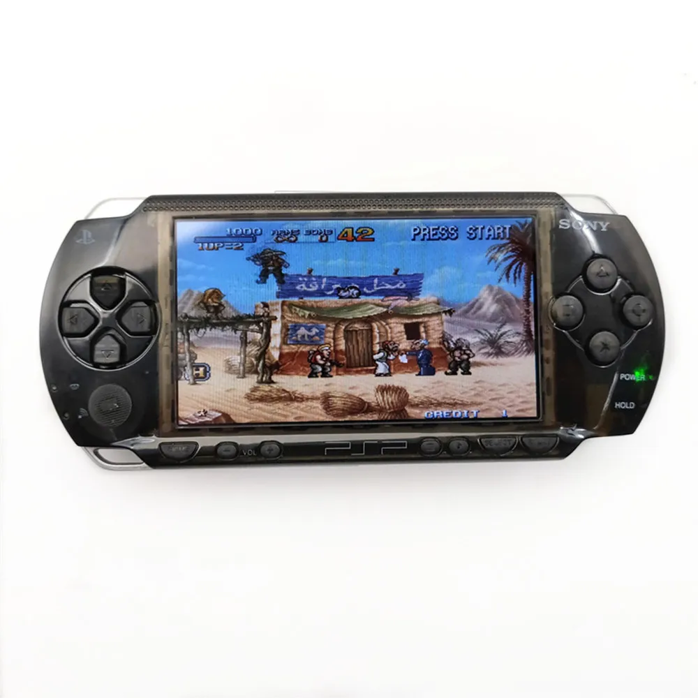 

Professionally Refurbished For Sony PSP-1000 PSP 1000 Handheld System Game Console - Clear Black Console