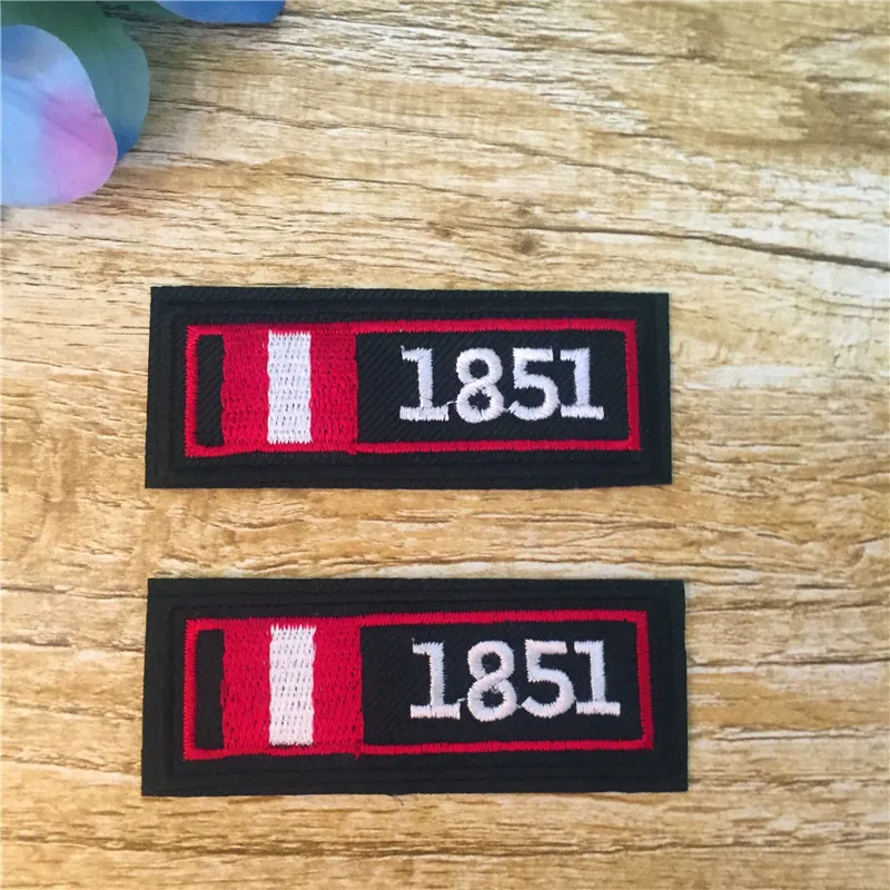Утюжок на 1 шт 1851 памятник день номера Вышитые Патчи DIY Декор ручной работы