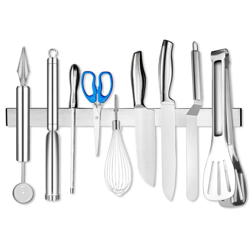 304 Stainless Steel Knife Holder Wall Storage Rack Scissor