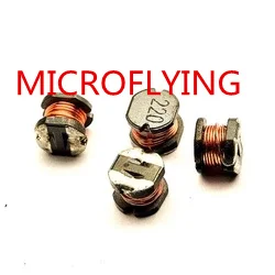 

100pcs Chip wound inductance CD43-22UH Power Inductor CD43-220M 4.5*4.5*3.2 Current 0.7A