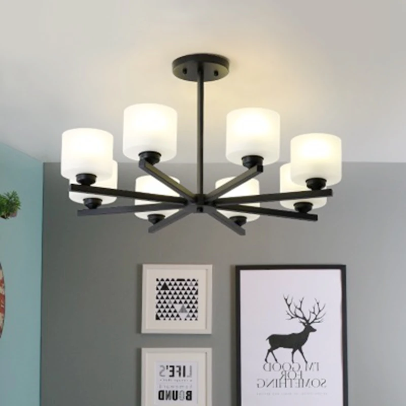LukLoy Fashion Creative Parlor LED Pendant Light Nordic Simple LED Pendant Lamp Dining Living Room Kitchen Home Hanging Lighting (5)