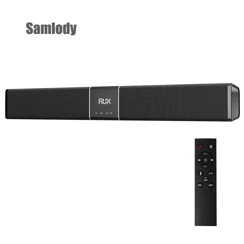 Дешевый Hyleton Soundbar ТВ динамик Subwoof Bluetooth динамик эхо стены Саундбар u диск подключающийся динамик настенный пульт дистанционного управления