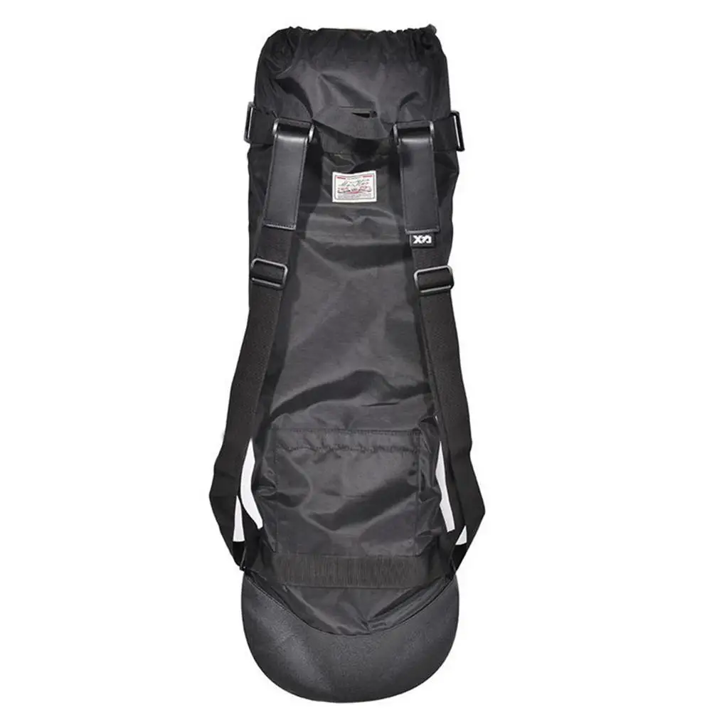 Adjule Black Longboard Backpack Skateboard Carry Bag Dance Board Adjule Black Longboard Backpack Skateboard Carry Bag Dance Board Drift Travel Rucksack Shouler Drawstring In Skate From Sports