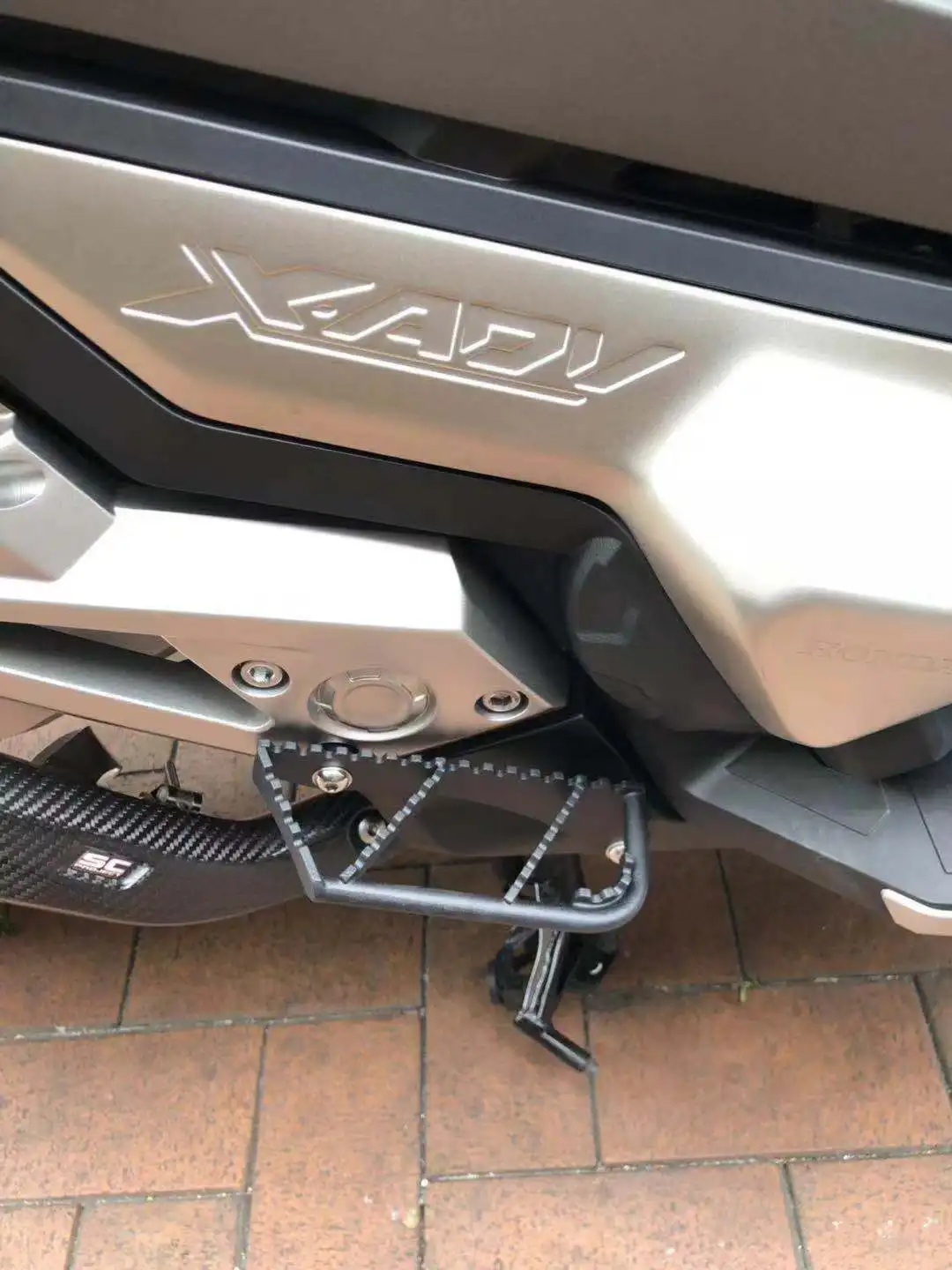 Подставка для ног для Honda X-Adv 750 X ADV XADV 750 задняя подножка ножка опорная педаль аксессуары для мотоциклов