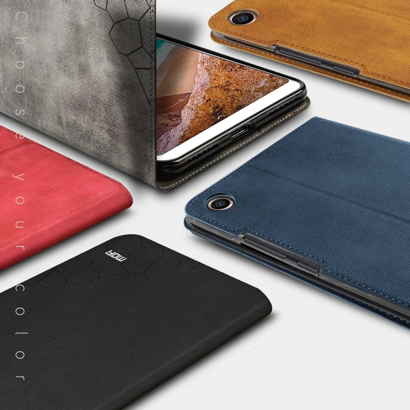 

Mofi Case For Xiaomi MiPad 4 Mi Pad 4 Protective Cover PU Leather Tablet PC Stand case For Mi Pad4 Mipad4 flip stand cover 8inch