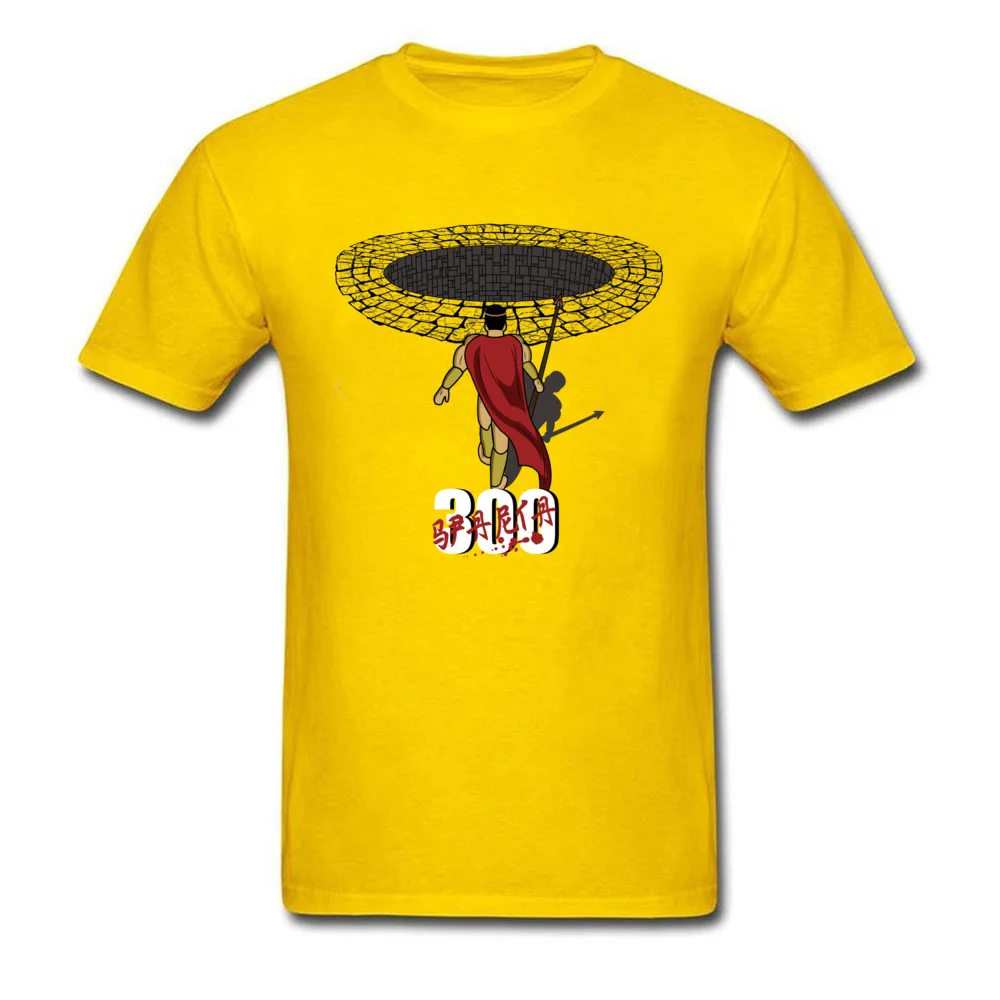 cosie Short Sleeve Tops Shirts Summer Fall 2018 Popular Round Neck All Cotton Tops Shirt Men's Top T-shirts 300Akira Style 300Akira Style yellow