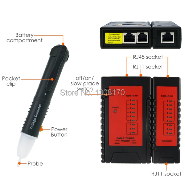 4-Innovative-life-Cable-Tester-NF-1107-Cable-Tester-Parts