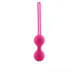 Женская забота о здоровье Коро Секс игрушки Смарт вагинальный гантель для тренировок мяч Уход - Цвет: Розовый