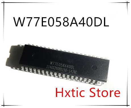 10PCS LOT New and original W77E058A40DL DIP 40
