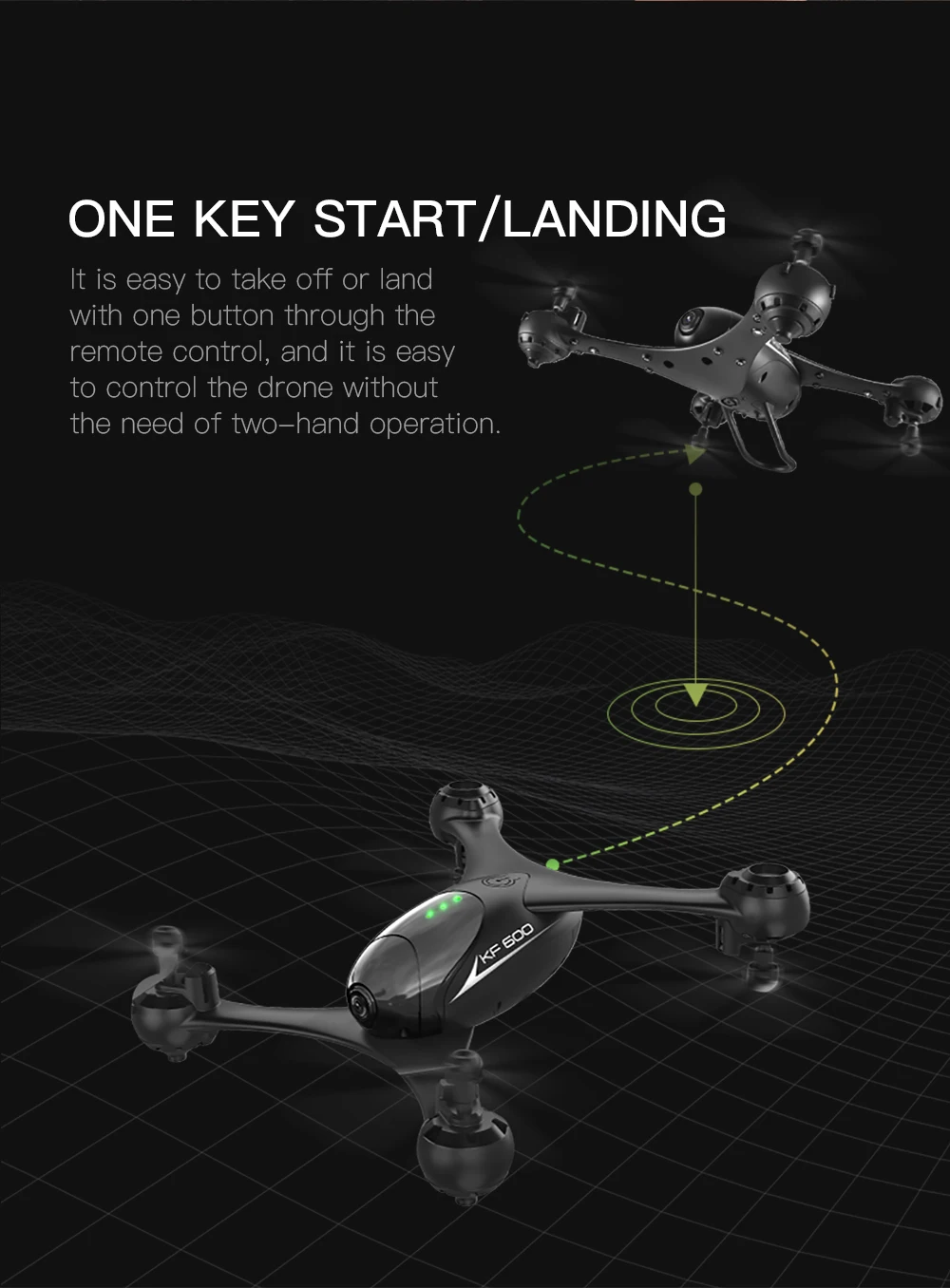 KF600 RC вертолет 720P или 4K Wi-Fi FPV двойная камера Оптическое позиционирование потока управление жестом удержание высоты Квадрокоптер Vs XS809HW