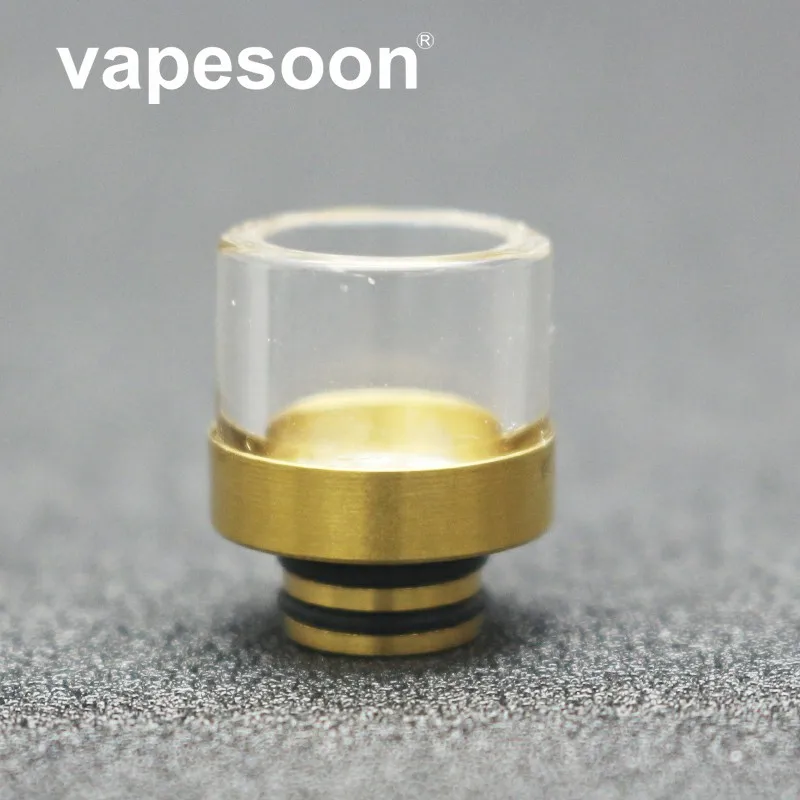 

510 Pyrex Glass Stainless Steel Mouthpiece For Electronic Cigarette Tank RDA RBA RTA DIY Vaporizer The frying oil