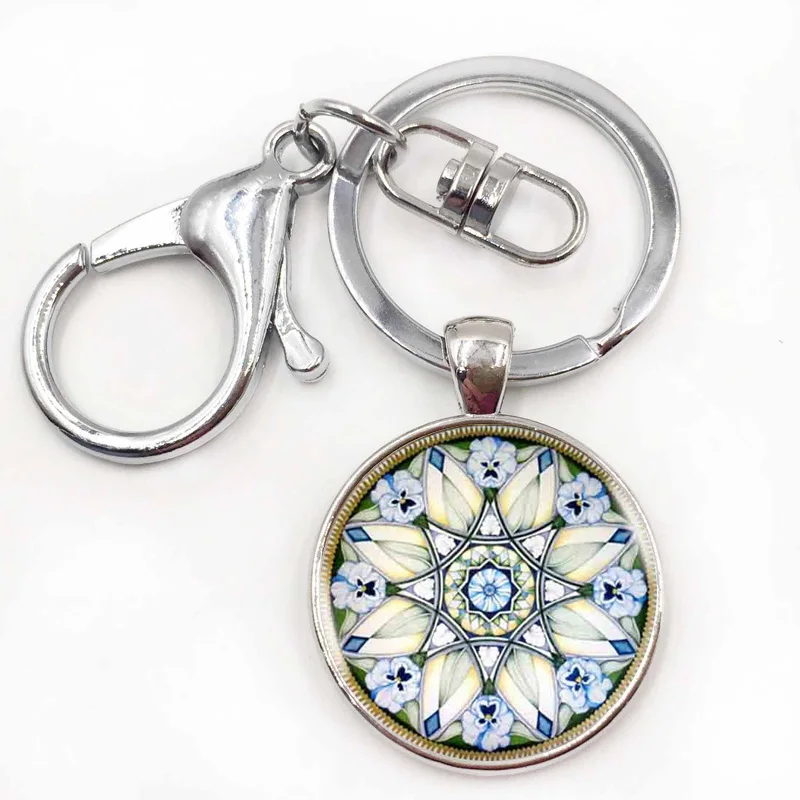 10silver keychain.
