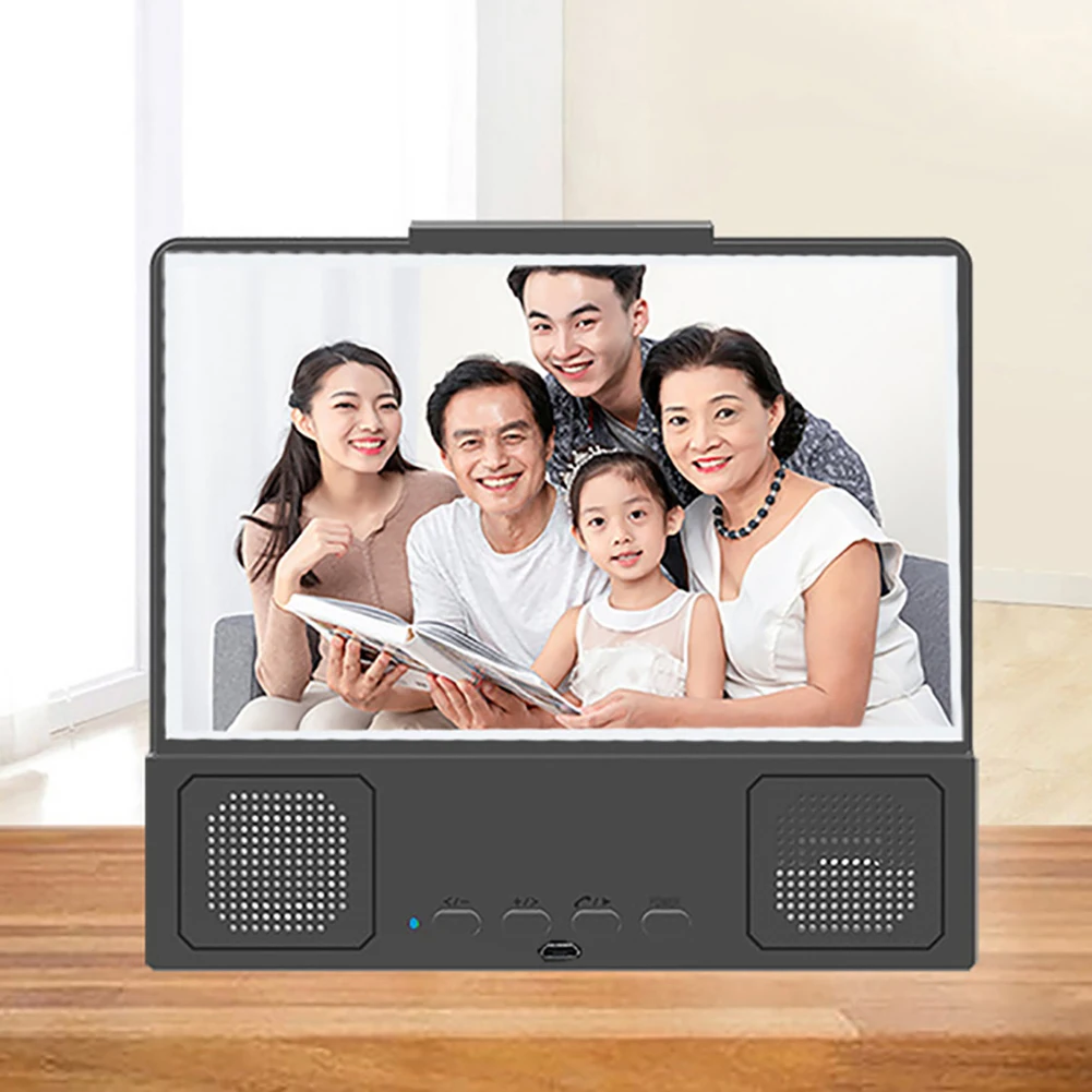 Горячий портативный 3D HD увеличитель для экрана телефона усилитель Bluetooth динамик