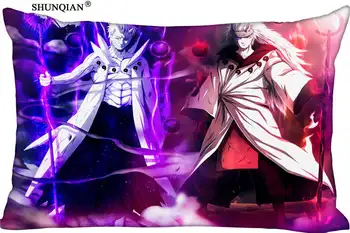 

naruto Pillow Case (Two sides) High Quality Home Textile Custom Zippered Rectangle soft Pillow cover New arrival