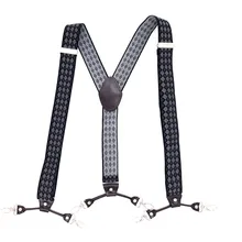 Европейская мода для взрослых 6, на плоской подошве, Мужская подтяжки в клетку FY18102901