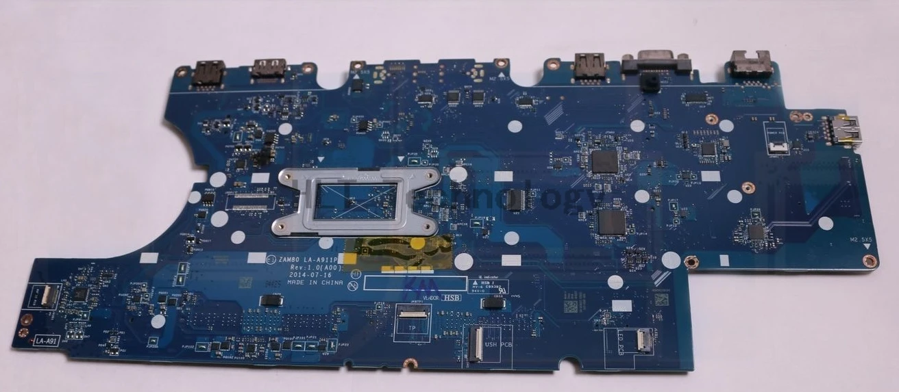 اللوحة لابتوب dell 15 E5550 CN-0K9D27 0K9D27 K9D27 I7-5600U CPU ZAM80 LA-A911P DDR3L 100% اختبار بالكامل