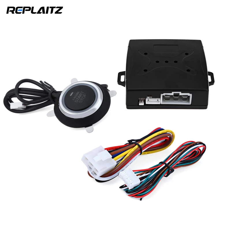 

DC 12V Car One Start Stop Engine System Lock Ignition Button Keyless Entry System Easy Push Button Engine Start Stop Control