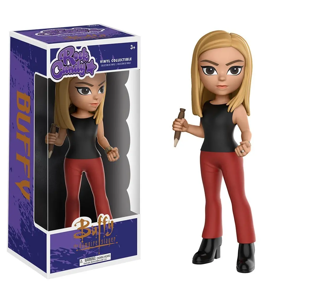 Официальный Funko Rock Candy Vampire Slayer-Buffy Виниловая фигурка Коллекционная модель игрушки с оригинальной коробкой