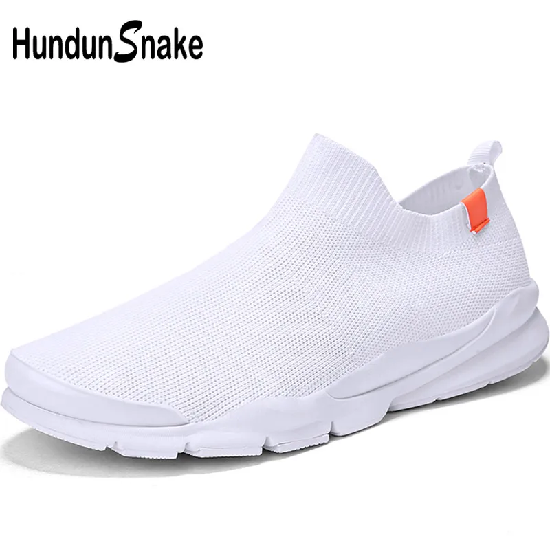 

Hundunsnake Knit Running Socks Sneakers Men Sport Shoes Woman Running Shoes Men's White Sports Shoes For Male Basket Homme T669