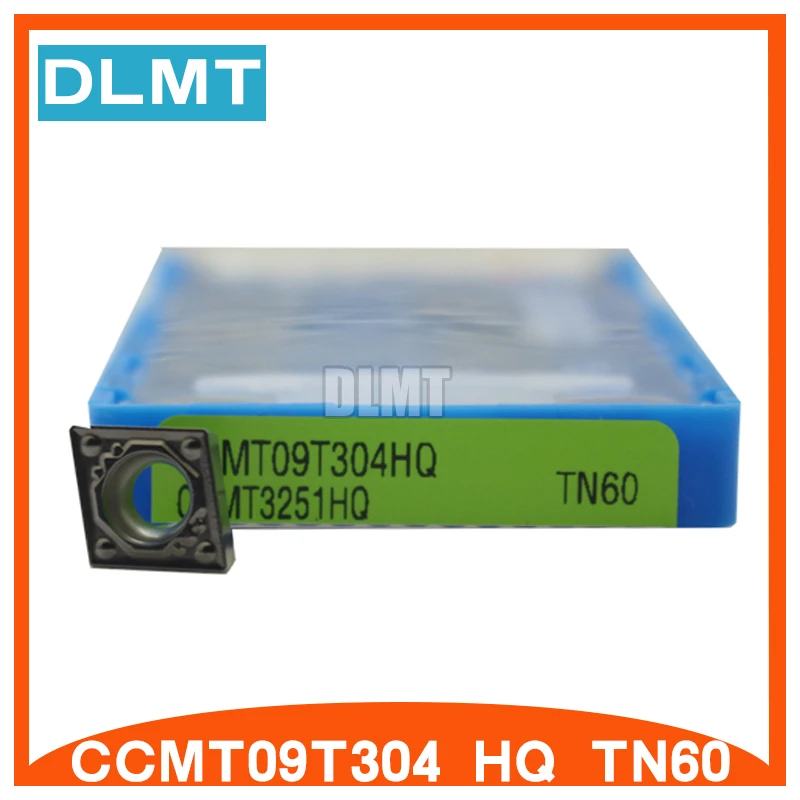 10 шт. CCMT09T304 HQ TN60 карбидные вставки внутренние токарные инструменты Токарный