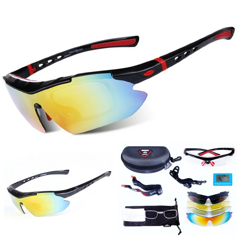 Professional Riding MTB Sunglasses Polarized Cycling Glasses for