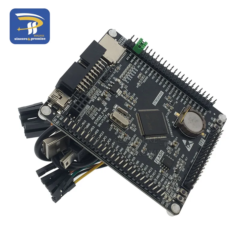 Плата разработки STM32F407VET6 минимальная системная обучающая плата ARM + 3 5 дюймовый ЖК