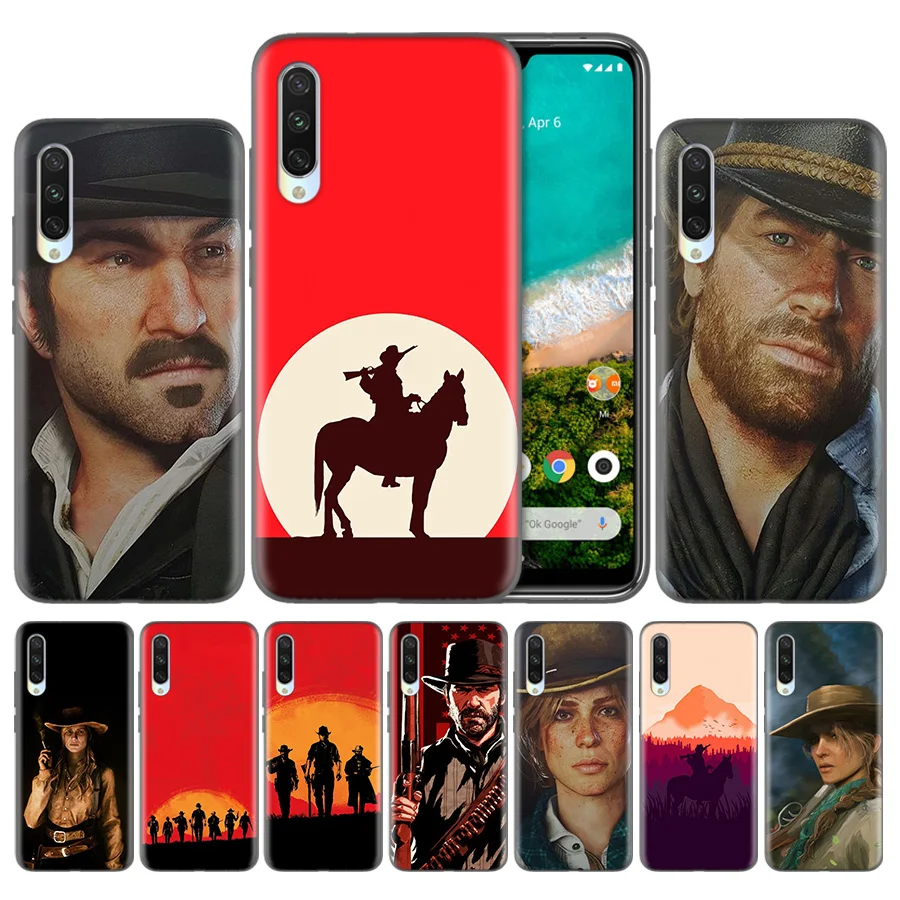 

Phone Cases For Xiaomi Redmi Note 7 6 6A 7S 7A Y2 Y3 K20 4 4X S2 5 Pro Plus Soft Silicone Back Cover Red Dead Redemption 2