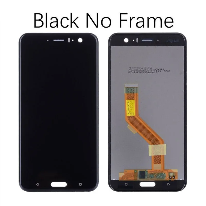 

Original 5.5" For HTC U11 LCD Display Touch Screen Digitizer Assembly with Frame Replacement Parts 2560*1440 For HTC U-3w U-1w U