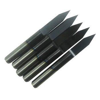 

5PCS TIN TiAIN Coated Carbide PCB Engraving CNC Bit Router Tool 40 Degree 0.1mm Machine Accessories