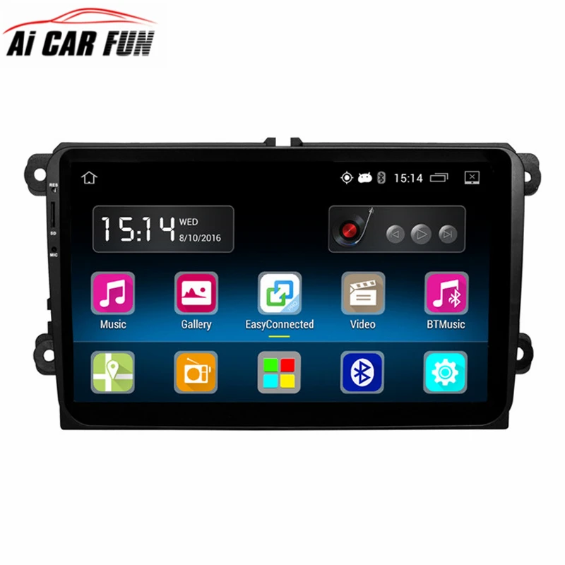 RM-VWTY90 Android 5.1 Системы 9 дюймов 2Din автомобиля Радио GPS навигатор 4 ядра для VW Passat