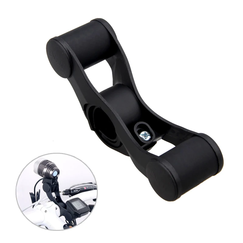 Flash Deal Bike Headlight Handlebar Extender Bicycle Front Light Mount Bracket for Bike Computer Flashlight Cycling Accessories 6