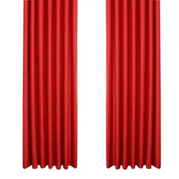 

Blackout Curtain Room Thermal Insulated Grommet Darkening Drape for Bedroom Living Room 39 x 84 Inch (Red)