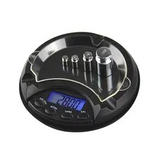 Автомобиль Пепельница 500 г/0,01 г электронные цифровые ЖК-дисплей Дисплей масштаба Портативный карман ювелирные весы Прямая MAY29