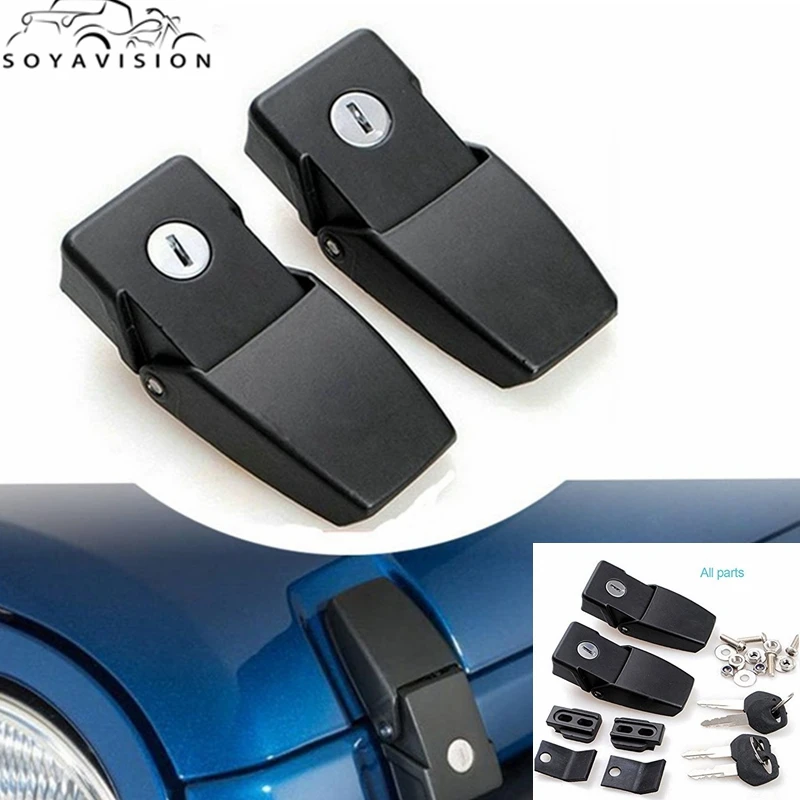 Пара фиксаторов для капота SOYAVISION фиксаторы Jeep Wrangler JK неограниченные аксессуары