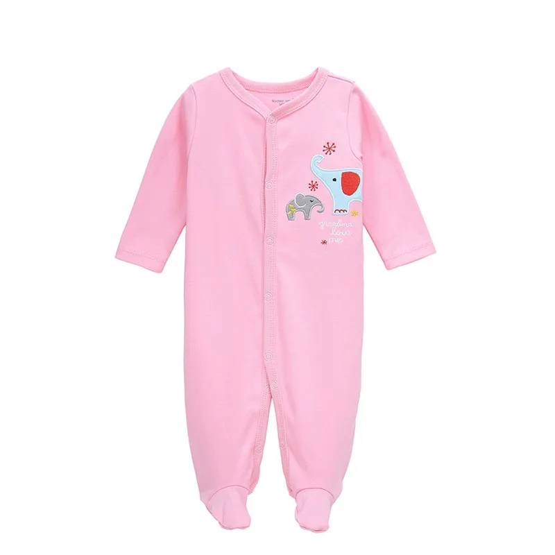 Mother Nest Baby Boys Girls Clothes Long Sleeve Character Print Coveall Newborn Jumpsuits Infant Clothing Baby Wear