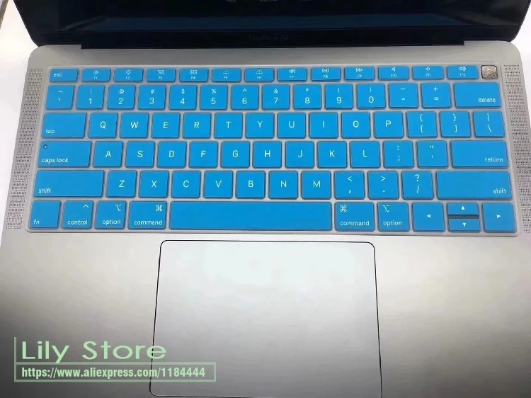 Силиконовый чехол для клавиатуры Apple MacBook Air 13 дюймов 2018 защита кожи A1932 на