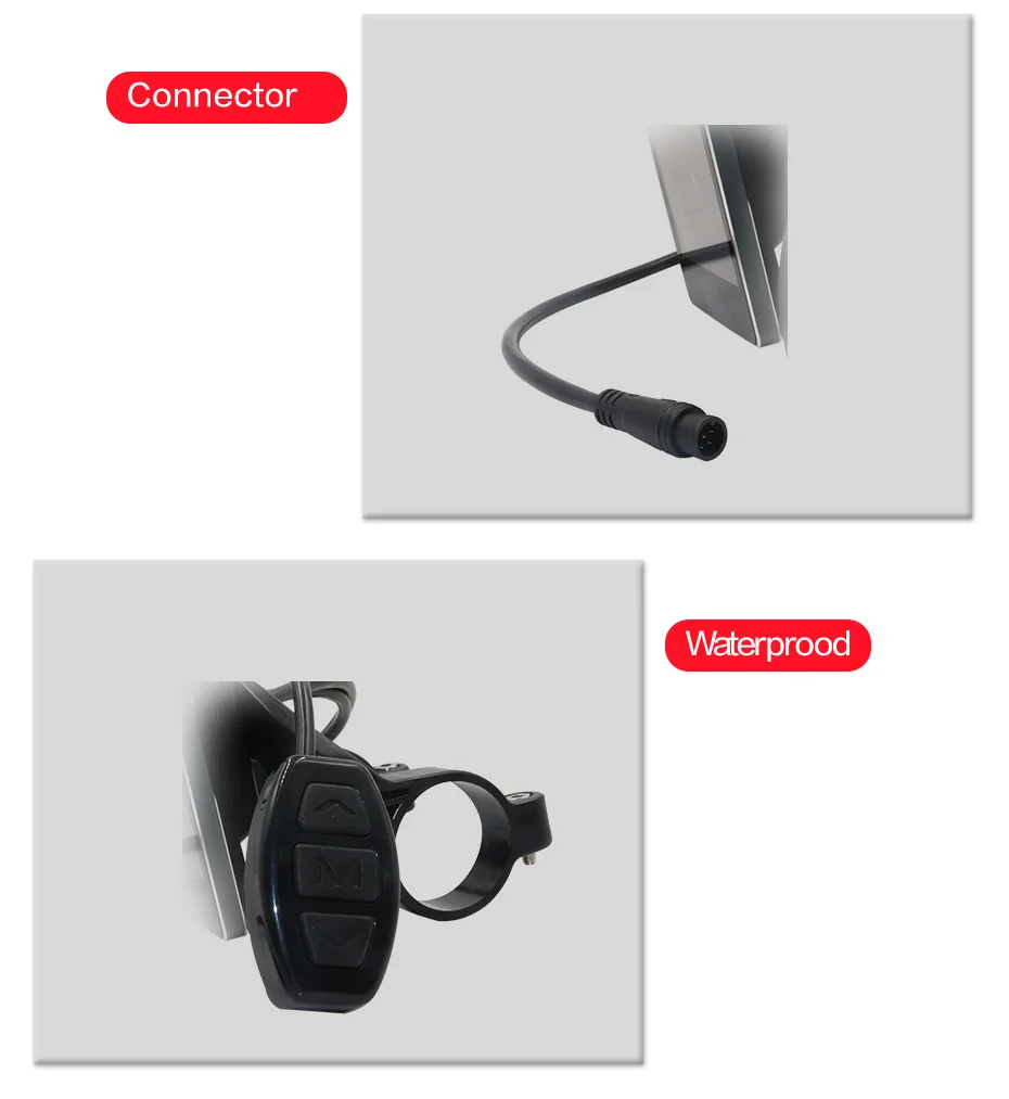 lcd disponível para bicicleta elétrica peças controle