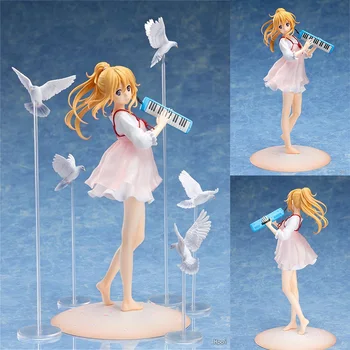 

Anime Your Lie in April figures Miyazono Kaori everyday clothes ver. PVC action figure collection model toys for christmas gift