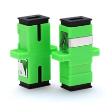 SC/APC Волоконно-оптический соединительный фланец одномодовый адаптер быстрый разъем