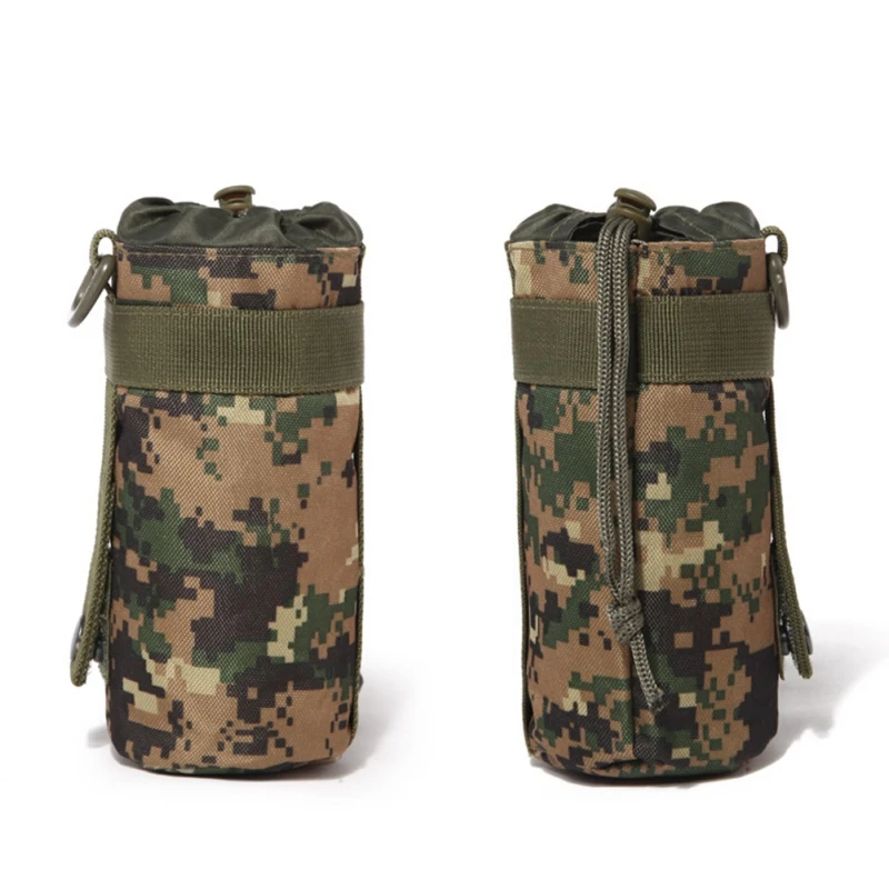 Outdoor Water Bottles Pouch Bag Sports Camouflage Portable Water Bottle Holder Carrier With Molle System