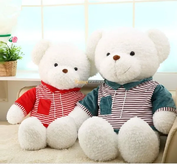 Fancytrader New Style! 47'' 120cm Lovely Giant Stuffed Soft Plush Funny Teddy Bear, 4 Colors, Free Shipping FT50855 (18)