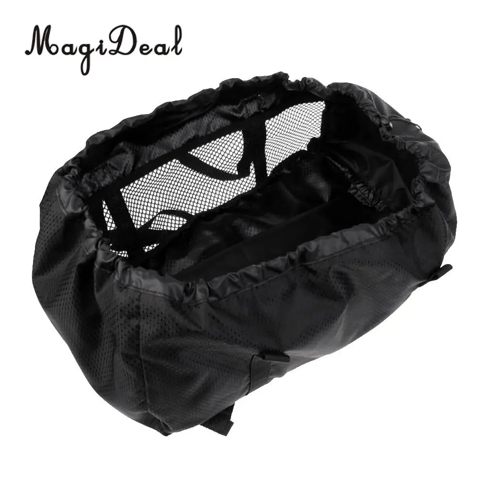 MagiDeal Outdoor Ultralight Folding Rock Climbing Rope Bag Backpack With Ground Sheet & Straps for Camping Caving Equipment Acce