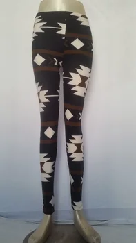 

f15 womens bottoms high elastic pants capris comfortable leggings the european and american style popular print free shipping