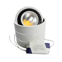 Surface mouted led COB downlight 5W 7W 9W 20W led lamp AC85 265V ceiling spot light