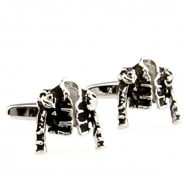 

Black Jack Coat Cufflink Cuff Link 2 Pairs Free Shipping Promotion