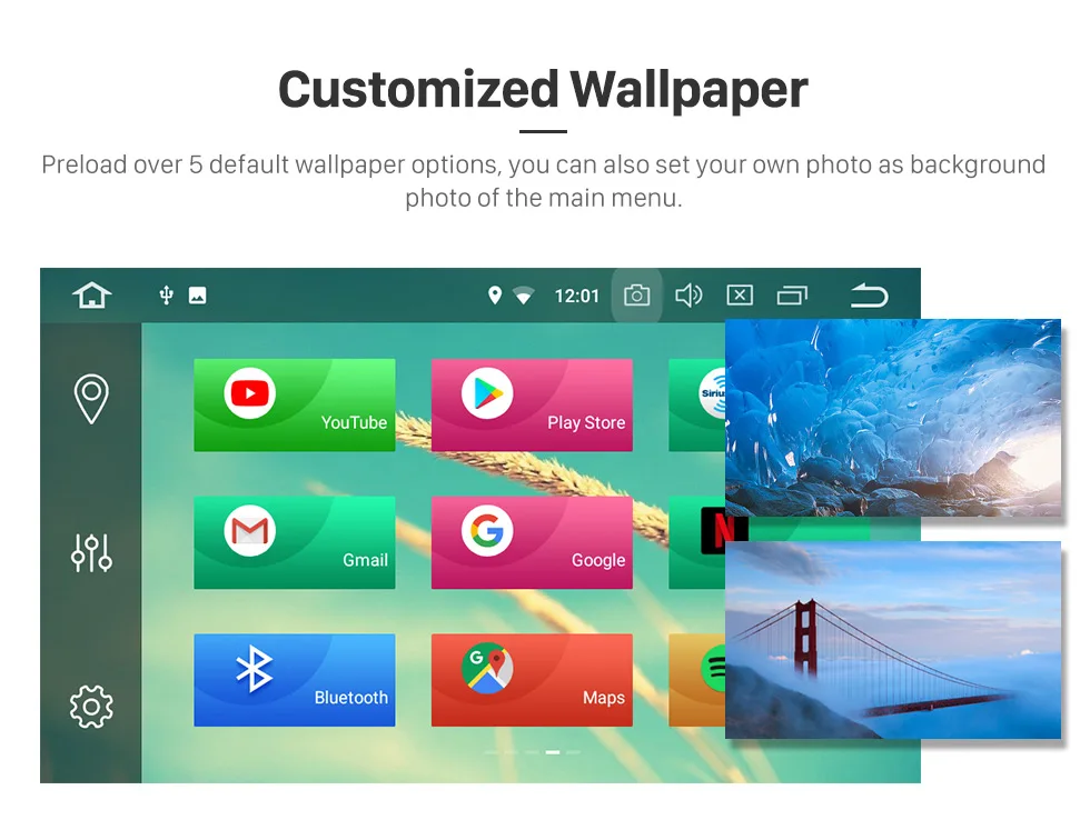 Flash Deal Seicane Android 8.0/8.1 10.1"Car Radio Bluetooth Multimedia Player GPS Head Unit For 2011 2012 2013 2014 2015 2016 NISSAN navara 17