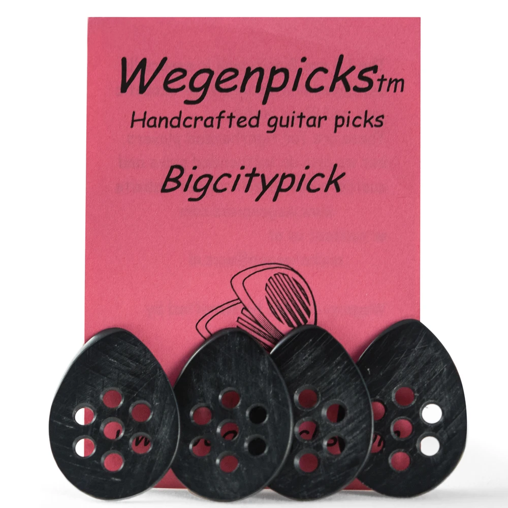 Wegen pick s ручной работы Bigcity Jazz Guitar pick предназначен для акустической, джазовой и блюзовой гитары, 1 шт