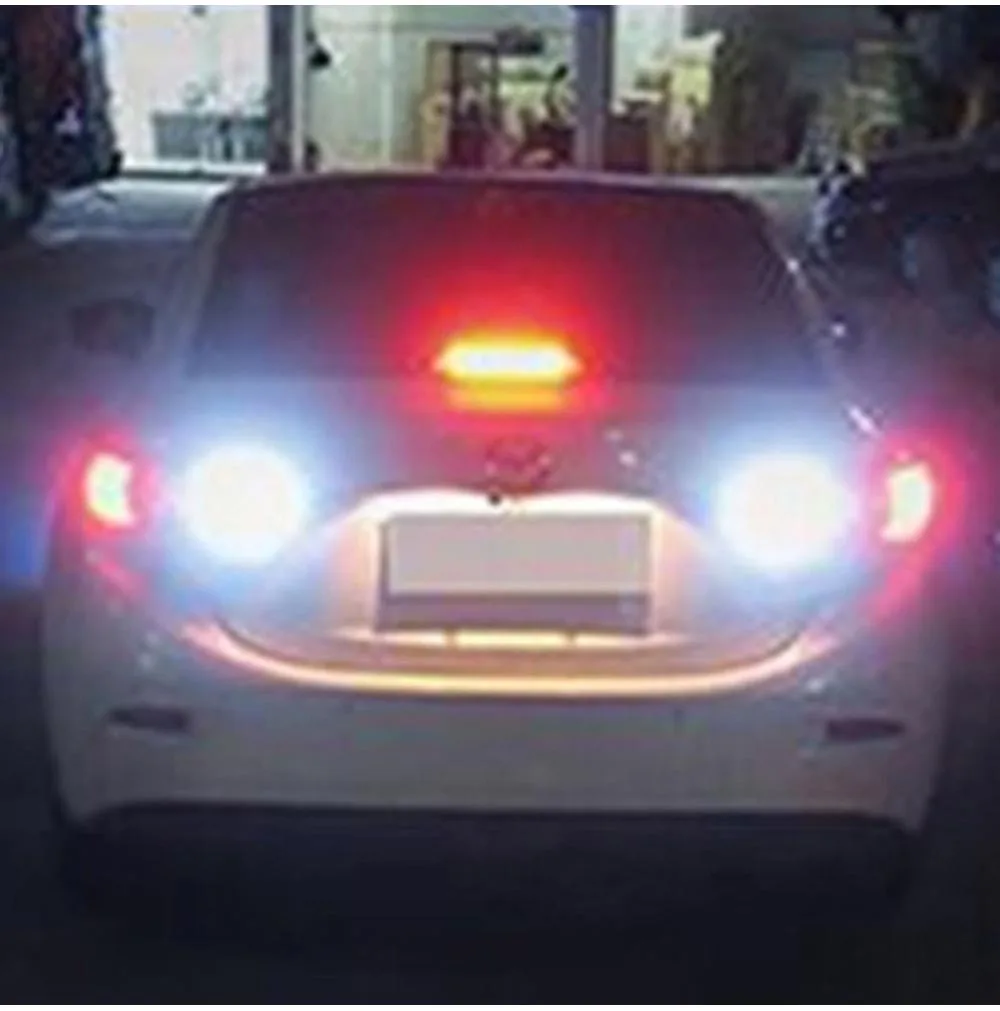 50pcs wholesale car led light 1157 5630+cree Brake light auto tail stop lamp bulbs 7