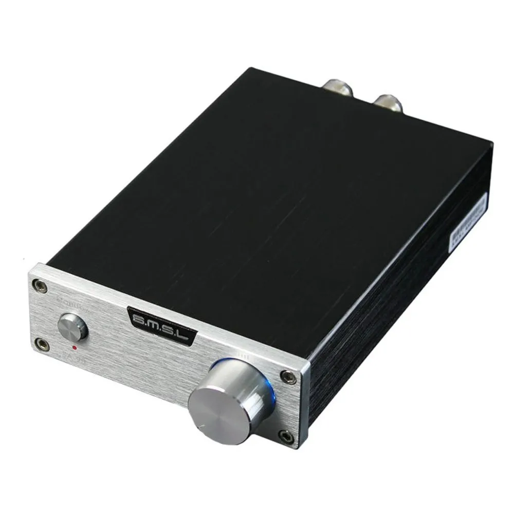 SMSL SA di 36/ A Pro HIFI Audio Stereo Amplificatore digitale con 12/ V Alimentazione adattatore argento