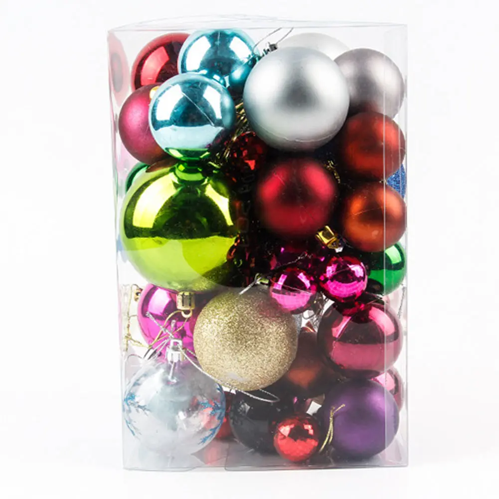 Online kopen wholesale gekleurde kerst ballen uit china gekleurde ...